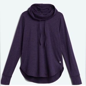 GAIAM Mock Neck Athletic Hoodie